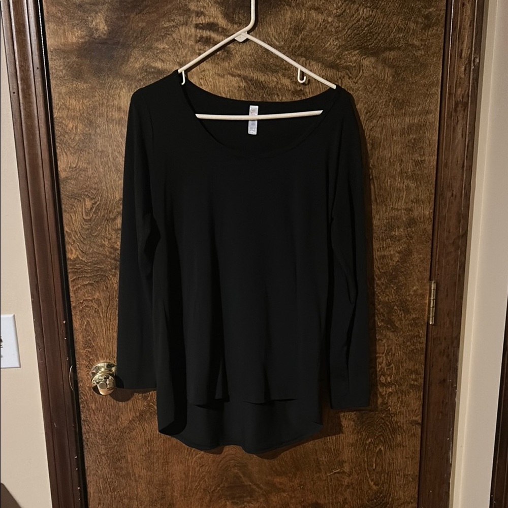LuLaRoe Black Long Sleeve Shirt